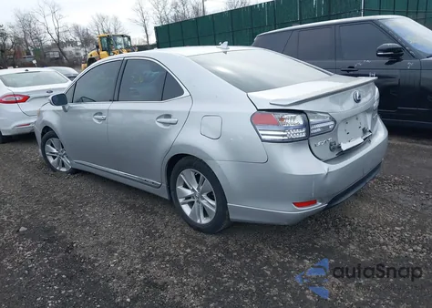 2010 Lexus Hs 250H z USA, uszkodzony, nr VIN JTHBB1BA4A2005172